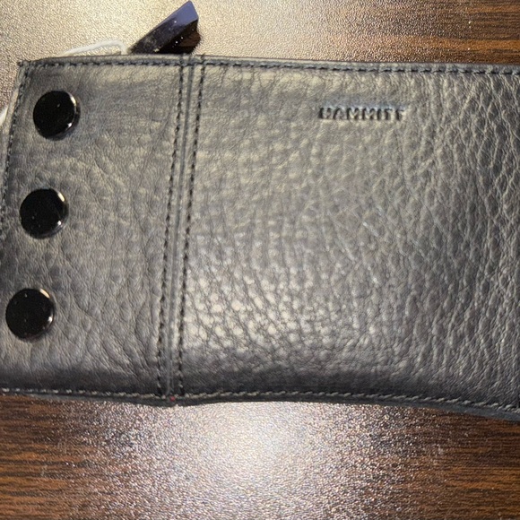 Hammitt Black Leather Large Tote Bag with Matching Wallet - Picture 10 of 15